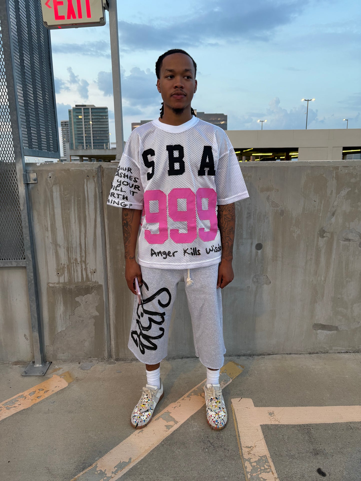 “SBA” Lightgrey Short’s