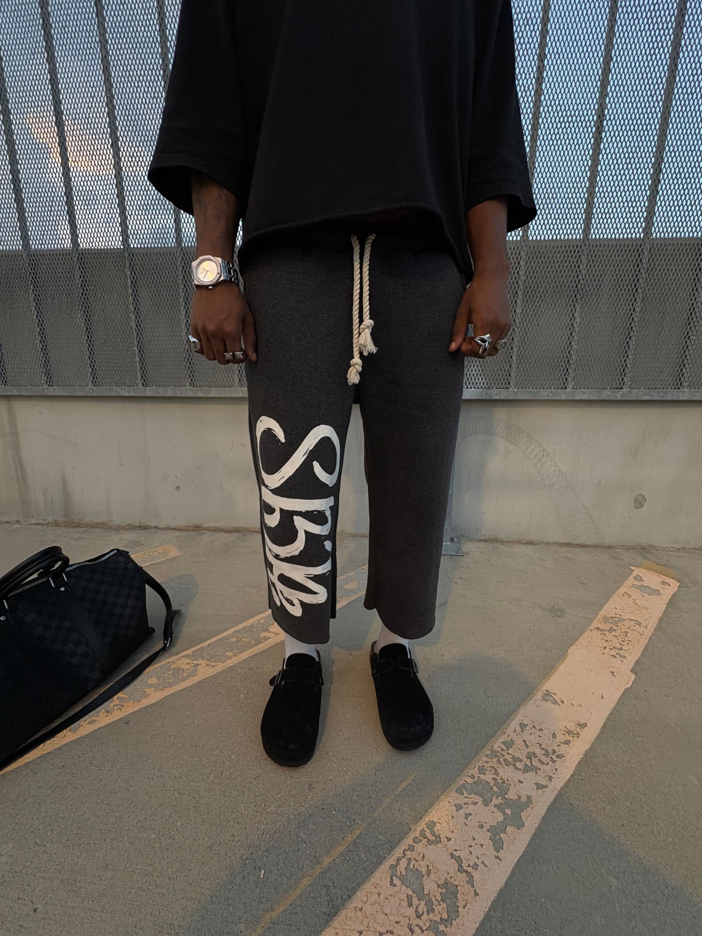 "SBA" DarkGrey Short’s