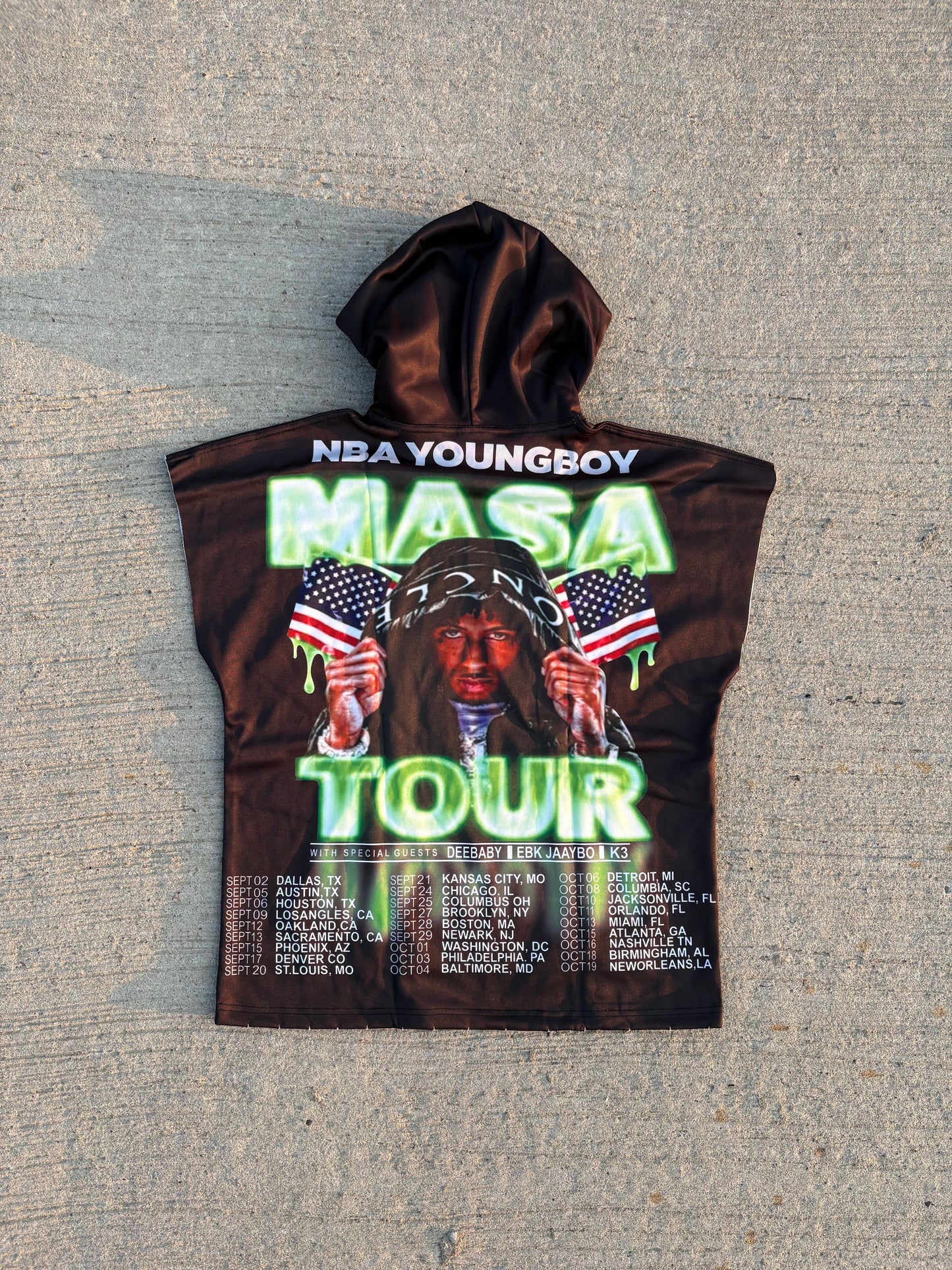 “MASA” Tour Hooded Tank